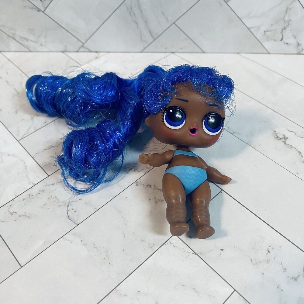 MGA LOL Surprise OMG Miss Independent Blue Hair Doll Only No Accessories Read